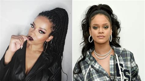 Conoce a la doble de Rihanna, Priscila Beatrice, quien sorprendió .